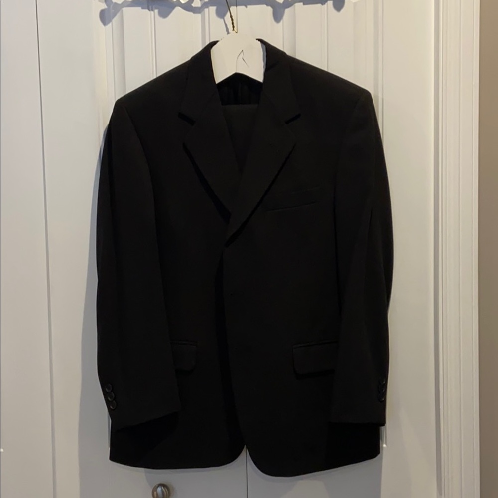 Men’s black suit